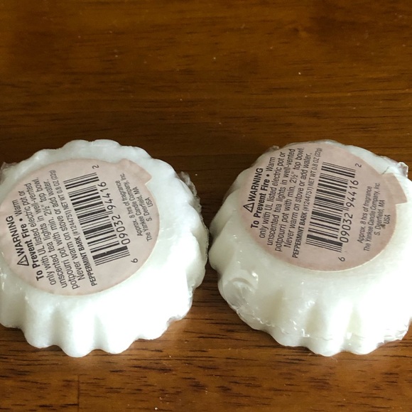 Yankee Candle Tarts Wax 2 Peppermint Bark - 2 Spiced Pumpkin - New Sealed - Picture 4 of 8